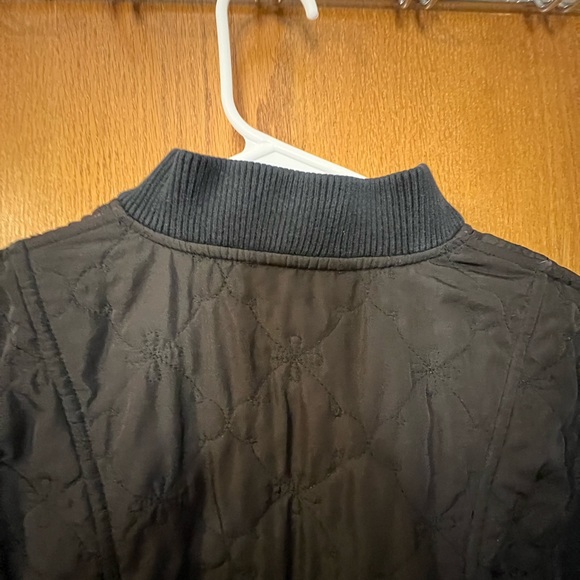 Susan Bristol multi media jacket black large Zipper pockets embroidered design - Picture 9 of 10